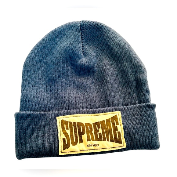 Supreme Other - Supreme Gray Knit Hat Winter Accessory